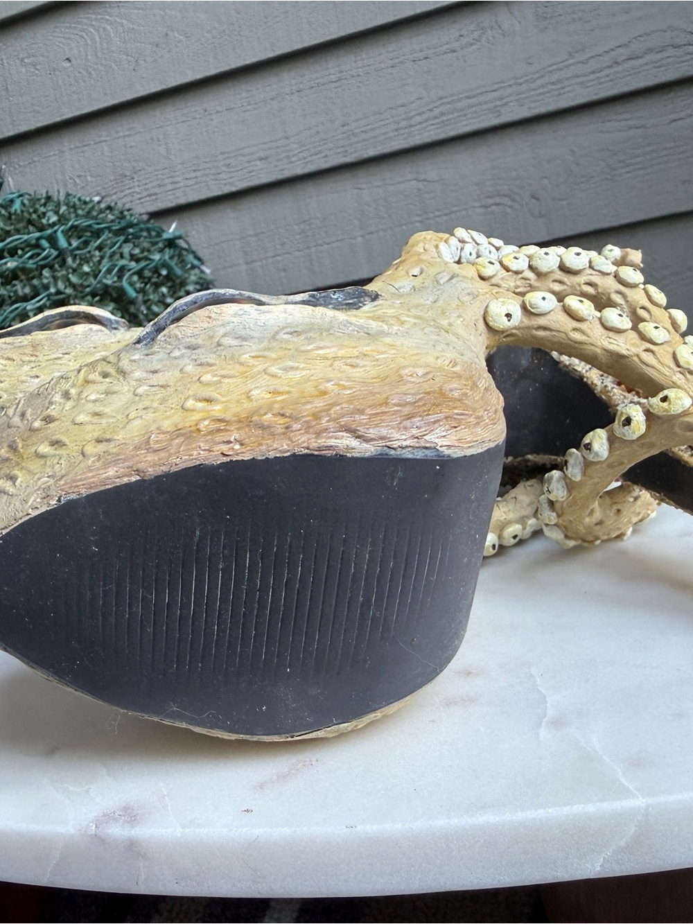 Octopus Tentacle Platform Heels in Sand - Picture 11 of 12